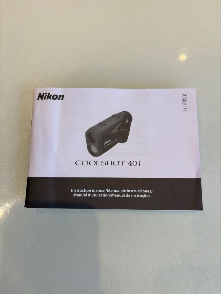 Golf range finder Nikon 