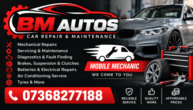 CAR SERVICING REPAIR, TYRES, BRAKES, MOBILE MECHANIC, GARAGE SRVICES