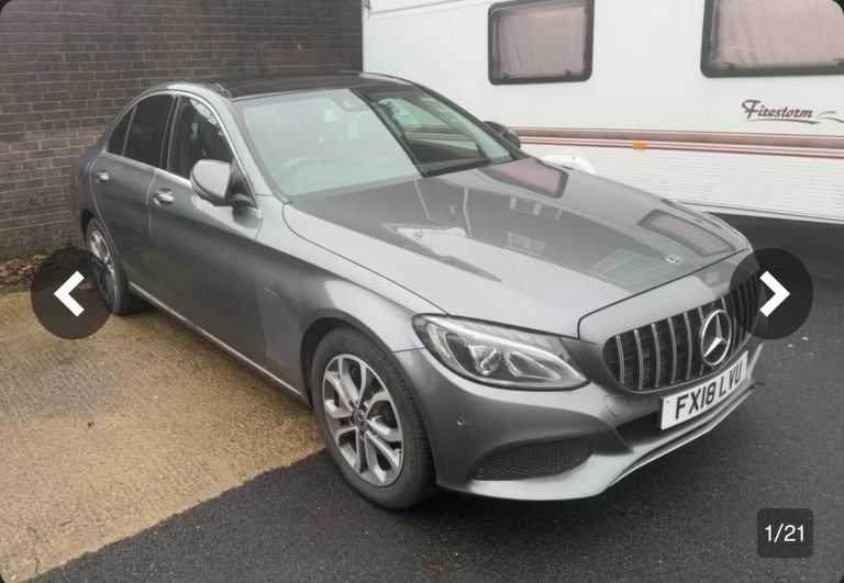 Mercedes-Benz, C CLASS, Saloon, 2018, Semi-Auto, 1991 (cc), 4 doors