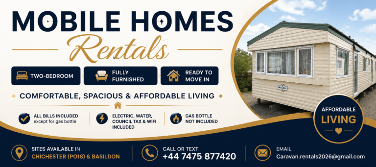 Mobile/Static Homes to rent