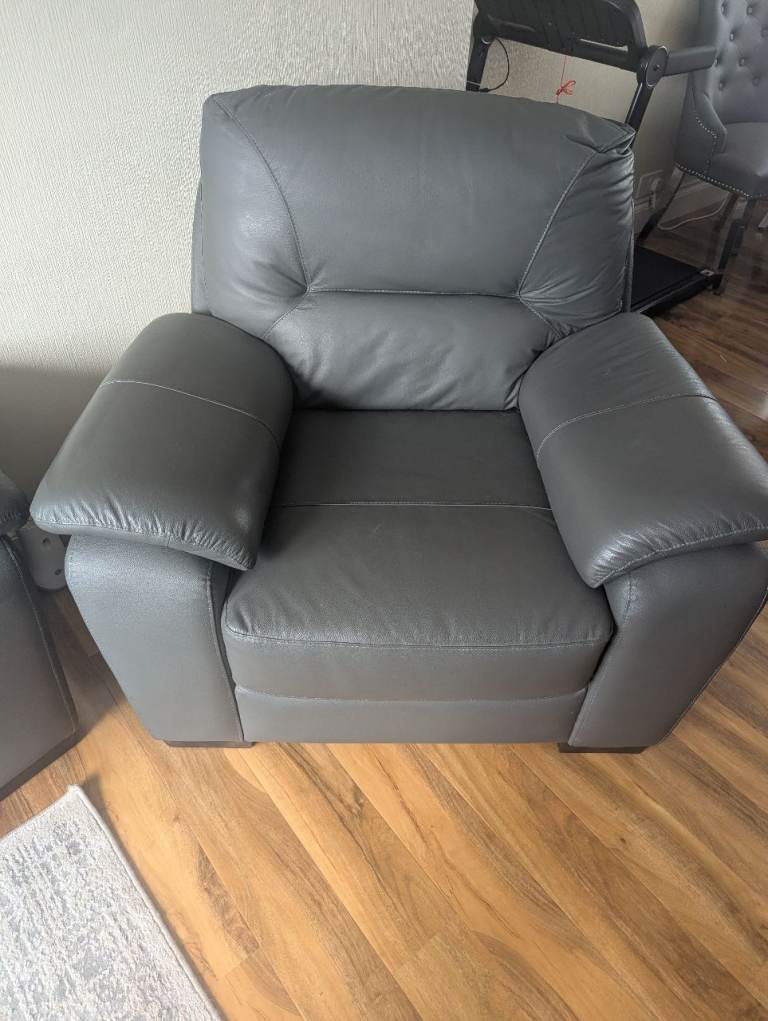 3 seater and chair