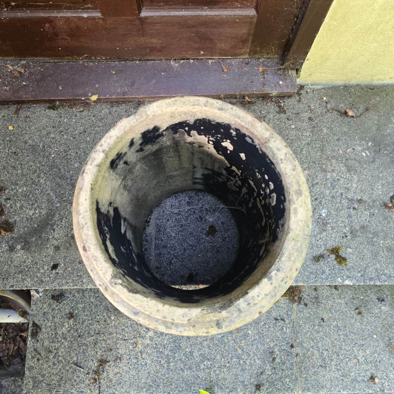 Vintage Chimney planter 