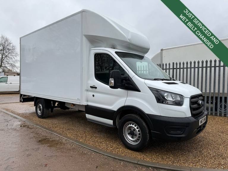 2021 Ford Transit 350 2.0 EcoBlue Leader L4 XLWB LUTON VAN TAIL LIFT - WHITE Luton Van Diesel Manual