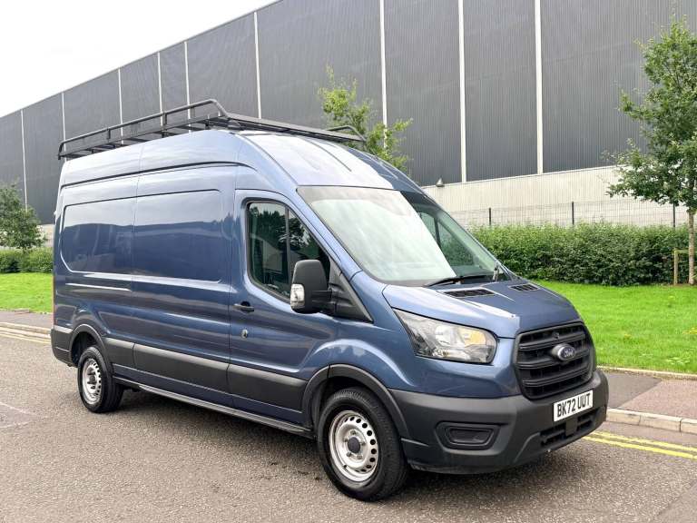 2022/72 FORD TRANSIT 350 LEADER 2.0 TDCI 130 PS 6 SPEED-L3H3 LWB-CHROME BLUE-FWD