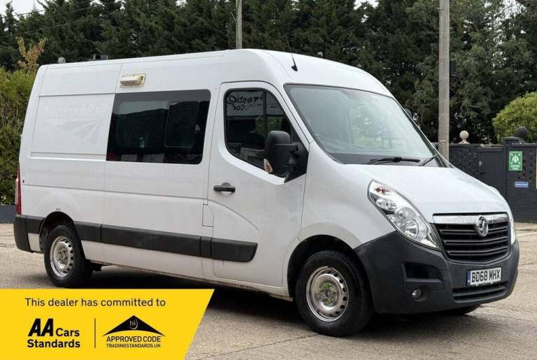 2019 Vauxhall Movano 2.3 CDTi 3500 FWD L2 H2 Euro 6 5dr Panel Van Diesel Manual