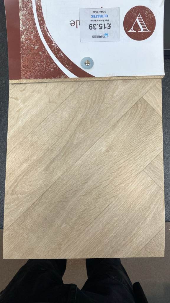 UltraTex 2024 L236M Herringbone Vinyl Flooring 