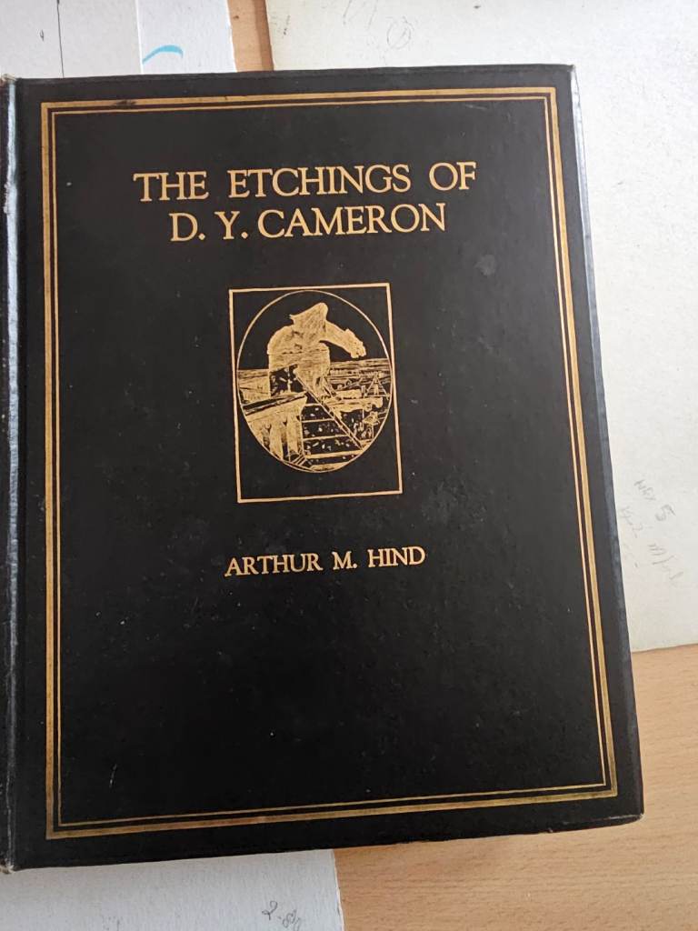 Etchings of D. Y. Cameron.