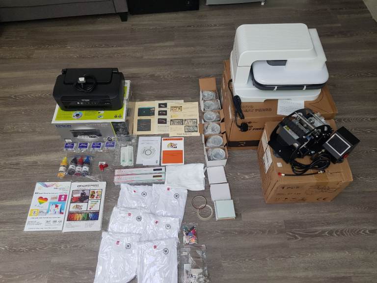 SUBLIMATION KIT ALL NEW BOXED AS IN PHOTOS