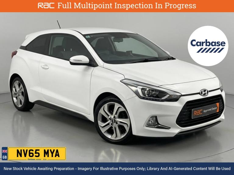 2016 Hyundai i20 1.0T GDI Sport 3dr COUPE PETROL Manual