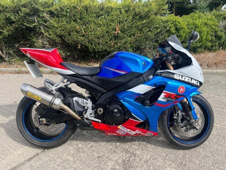 2008 08 SUZUKI GSXR 1000 K7 GSXR1000 SUPERBIKE CLASSIC SPORTS BLUE  WHITE