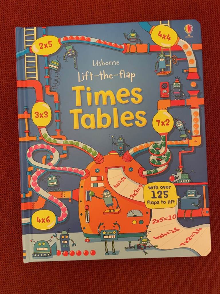 Usborne Lift-the-flap Times Tables (with over 125 flaps to lift)