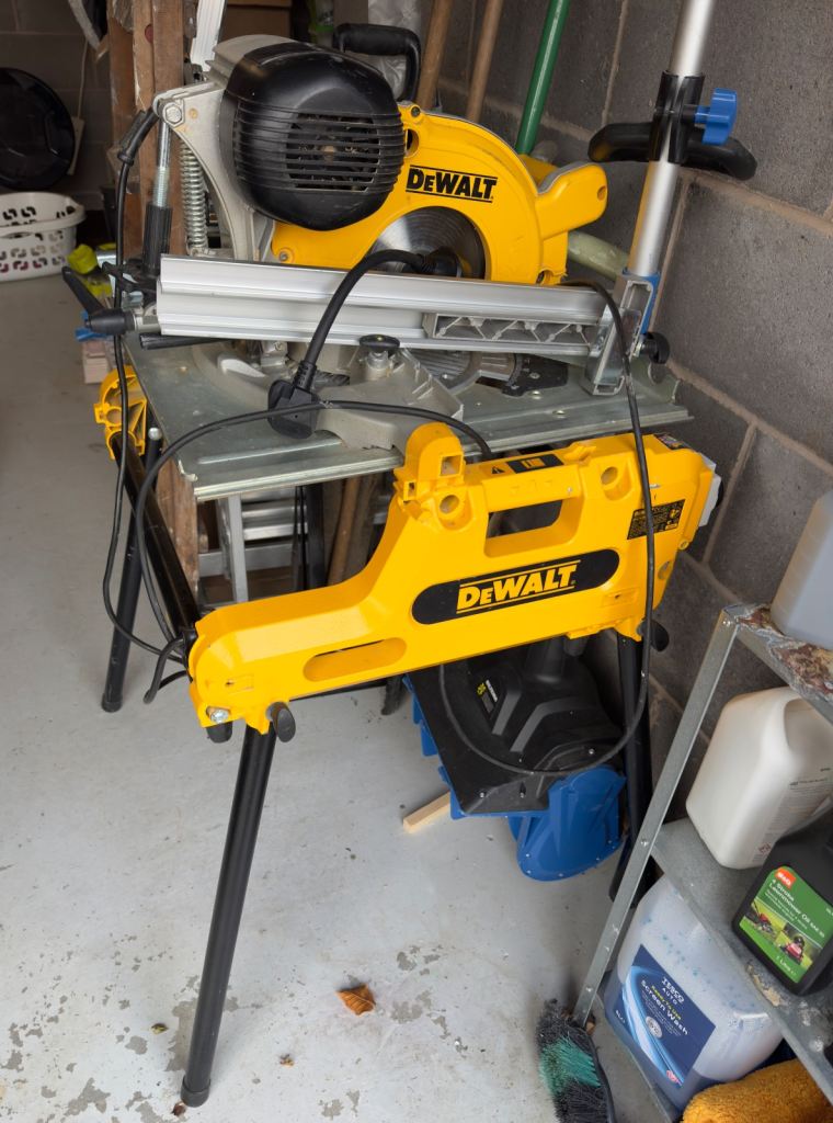 DeWalt DW743N 250mm Flip Over Saw 240V