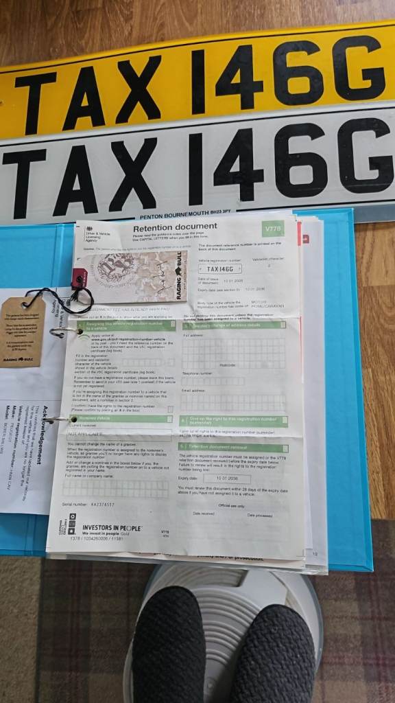 TAX 146G - Private Plate 