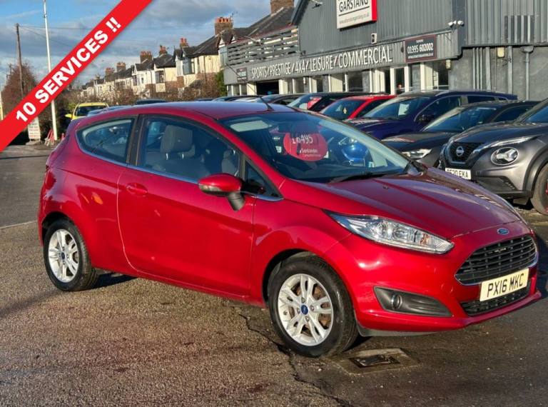 2016 Ford Fiesta 1.25 Zetec Hatchback 3dr Petrol Manual Euro 6 (82 ps) Hatchback Petrol Manual