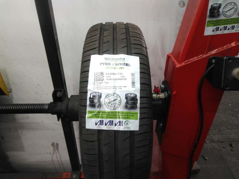 195-65-R15 91h Kumho Ecowing Es31 6mm Partworn Pressure Tested Tyre