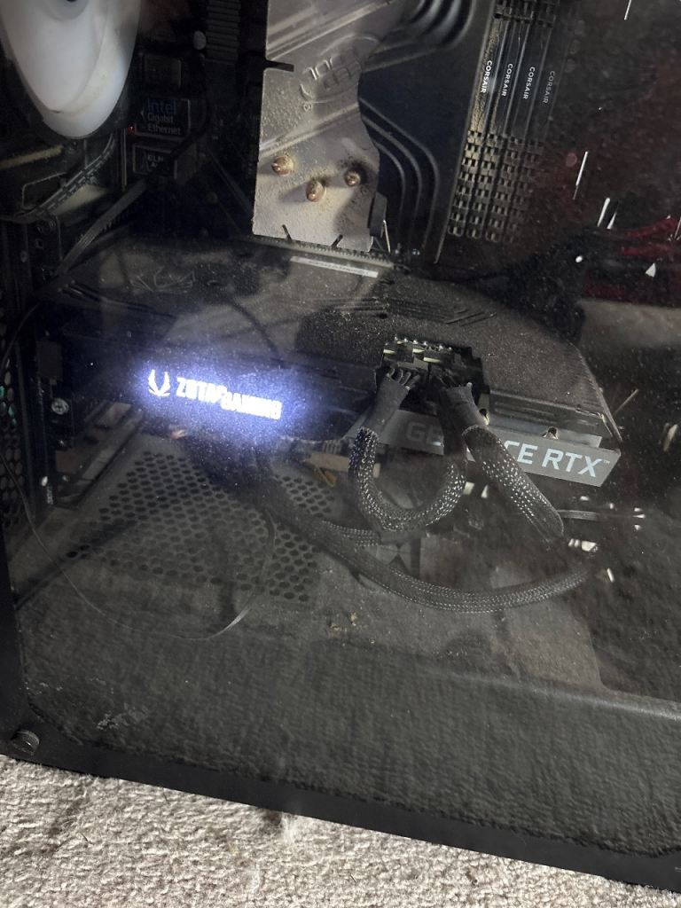 RTX 3070 zotec performs above average for this type