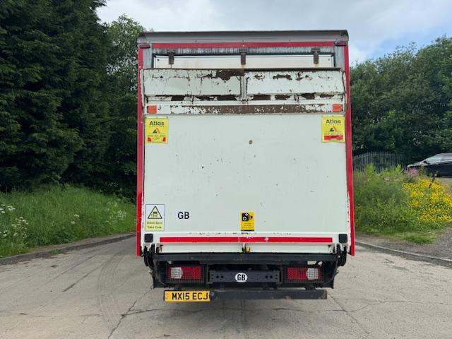 2015 DAF LF 180 E6 12 Ton crew cab 17ft6 box cantilever tail-lift air suspension