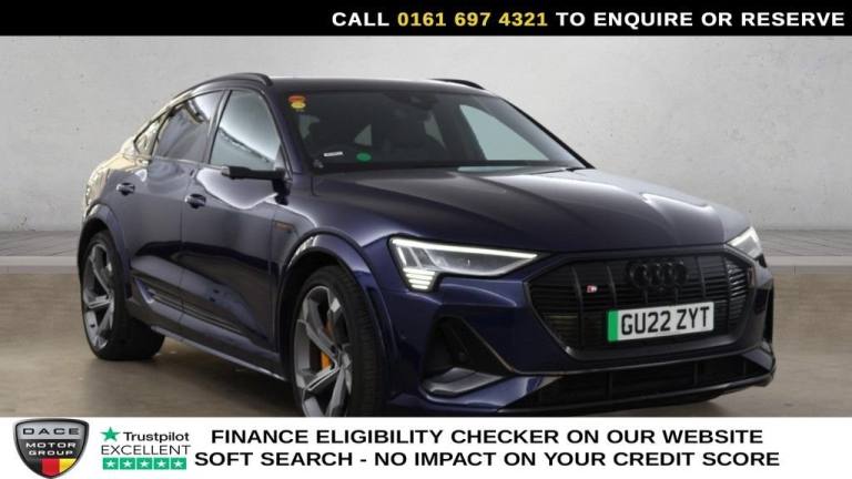 2022 Audi e-tron S Vorsprung Sportback 5dr Electric Auto quattro 95kWh (11kW Charger) (503 ps) ES...
