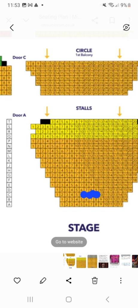 4 x Derek Ryan Tickets - 3rd row from front