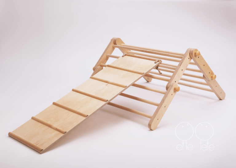 Pikler Climbing Frame with 2 ramps