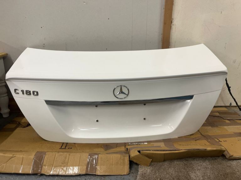 Mercedes Benz Boot White Removed from Mercedes C180 2015