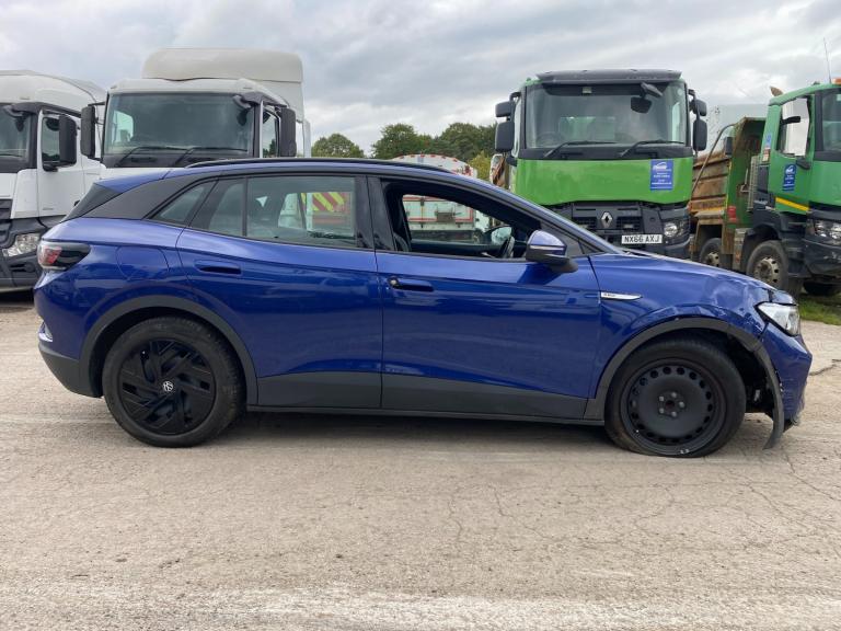 2021 VOLKSWAGEN ID4 LIFE SUV PRO PERFORMANCE ELECTRIC DAMAGED SALVAGE 