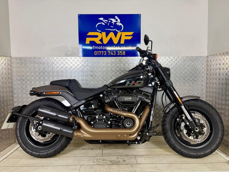 HARLEY-DAVIDSON FAT BOB 114 1868, 2024, ONLY 1 OWNER & 596 MILES, VANCE & HINES