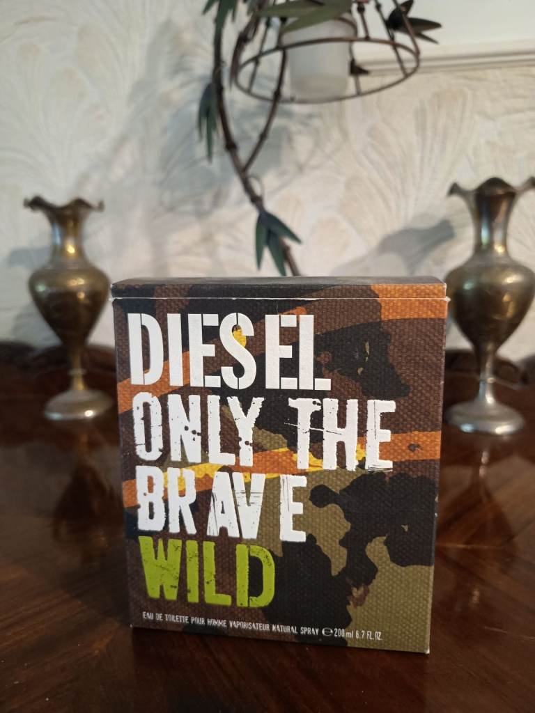 Diesel ONLY THE BRAVE WILD 200ml Eau de Toilette Spray -  boxed full bottle