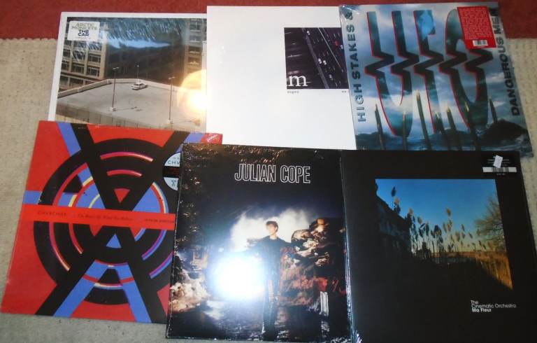 VINYL ALBUMS: MODERN REPRESSES: MOSTLY NEW ROCK/ INDIE POP. PRICES VARY