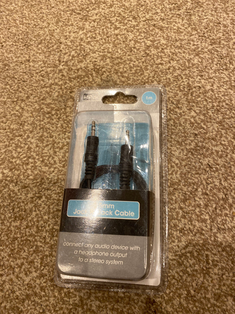 3.5mm Jack to Jack Cable