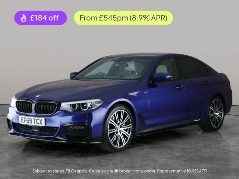 2020 BMW 5 Series 3.0 540i GPF M Sport Saloon 4dr Petrol Auto xDrive Euro 6 (s/s) (340 ps) -  Sal...