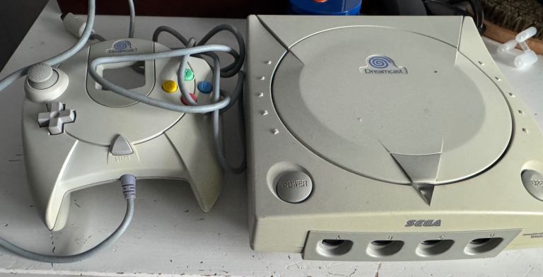 Sega Dreamcast Console with Controller - Good Condition