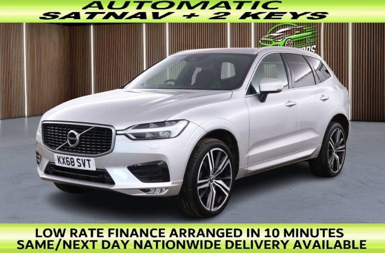 2018 68 VOLVO XC60 2.0 T5 R-DESIGN PRO SUV 5DR PETROL AUTO AWD EURO 6 (S/S) (250