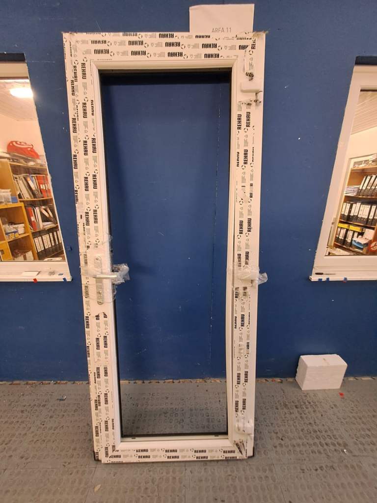 image for Rehau Black/White Door - NEW with warranty