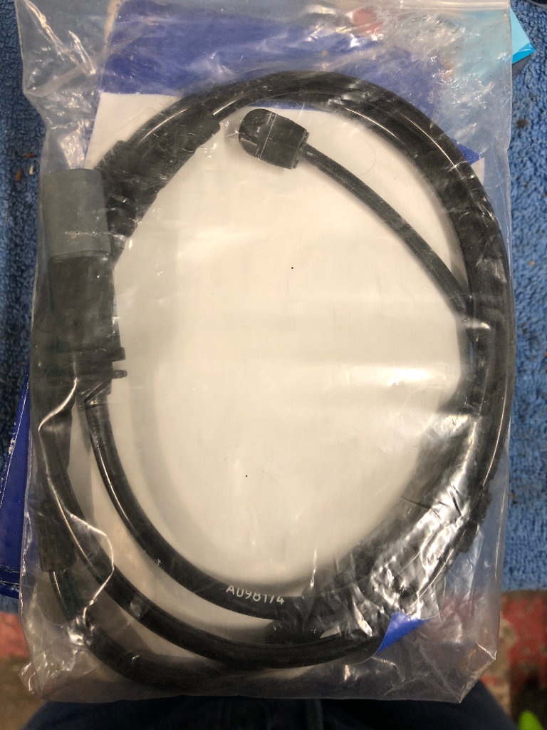 Bmw 1 series rear brake pad wear sensor