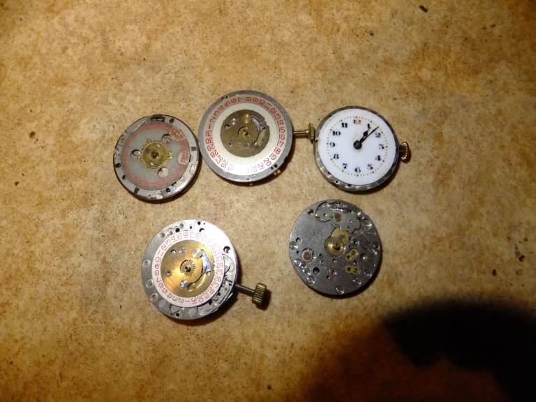 Watch Movements, spares or repair, Job Lot 9