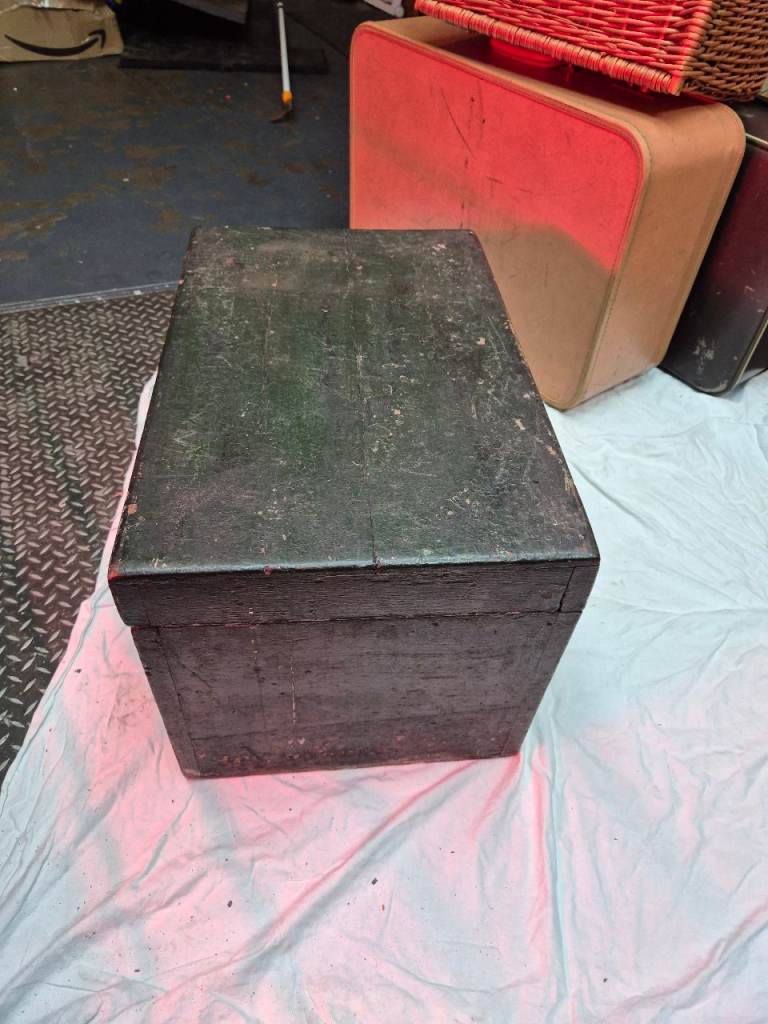 Solid Wood Vintage Storage locker