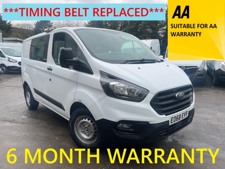 2018 Ford Transit Custom 2.0 TDCi 105ps Low Roof D/Cab Van PANEL VAN Diesel Manual