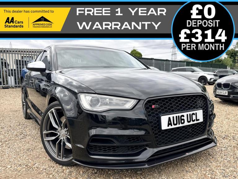 AUDI S3 2.0 TFSI Saloon 4dr Petrol S Tronic quattro Euro 6 2016
