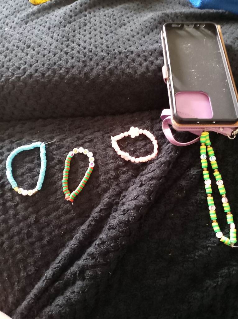 Phone charms and bracelets 