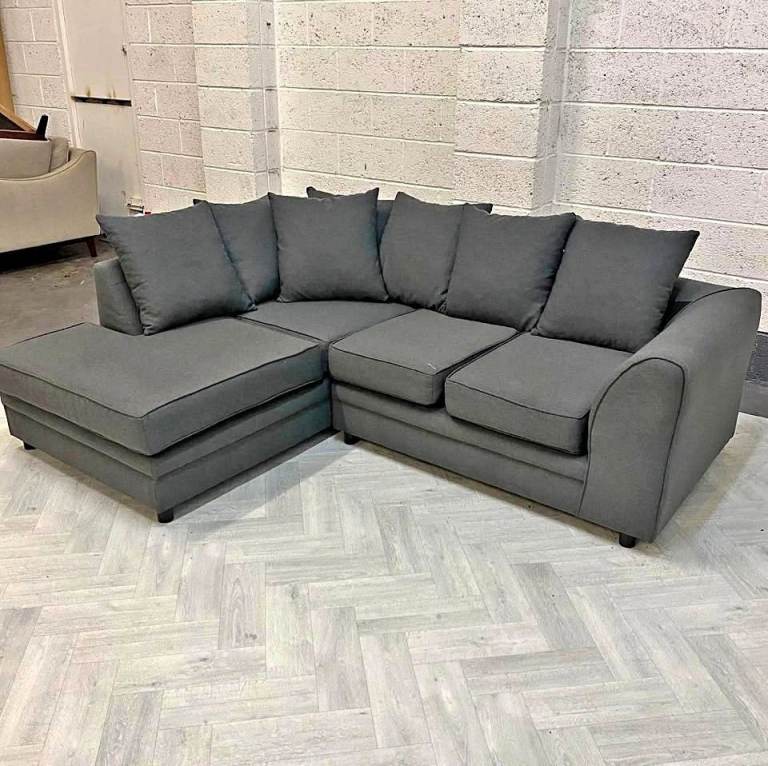 Elegance Dylan Corner Sofa , L shape Sofa , 4 seater Corner sofa , 3+2 seater sofa !! 