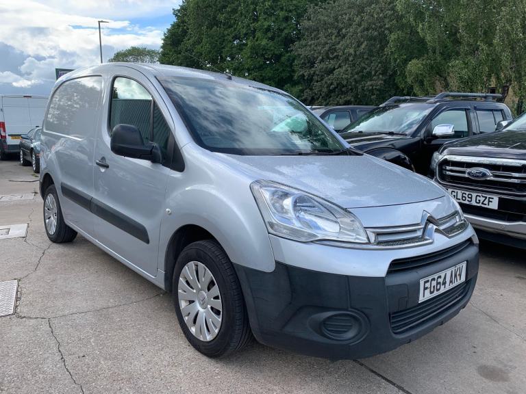 2014 64 Citroen Berlingo 850 ENTERPRISE 1.6 HDI 3 SEATER VAN IN SILVER (LONG MOT