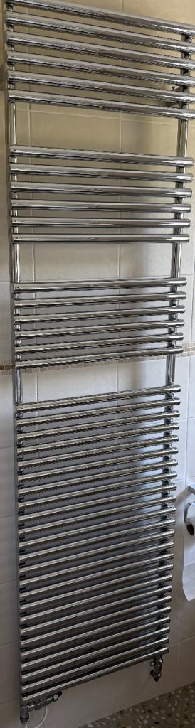 Chrome Towel Radiator – Good Condition