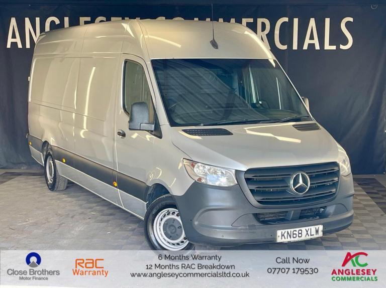 2018 Mercedes-Benz Sprinter 2.1 314 CDI RWD L3 H2 Euro 6 5dr PANEL VAN Diesel Manual