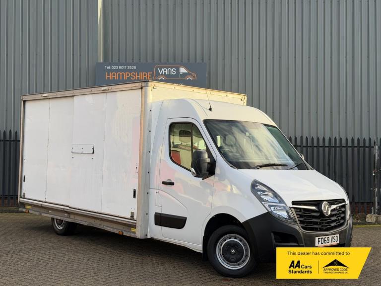 2020 Vauxhall Movano 2.3 CDTi 3500 Luton 4dr Diesel Manual FWD L3 H1 Euro 6 (20m3) (130 ps) Luton...
