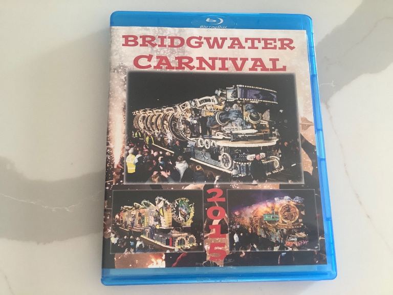 Bridgwater Carnival 2015 on blu-ray.