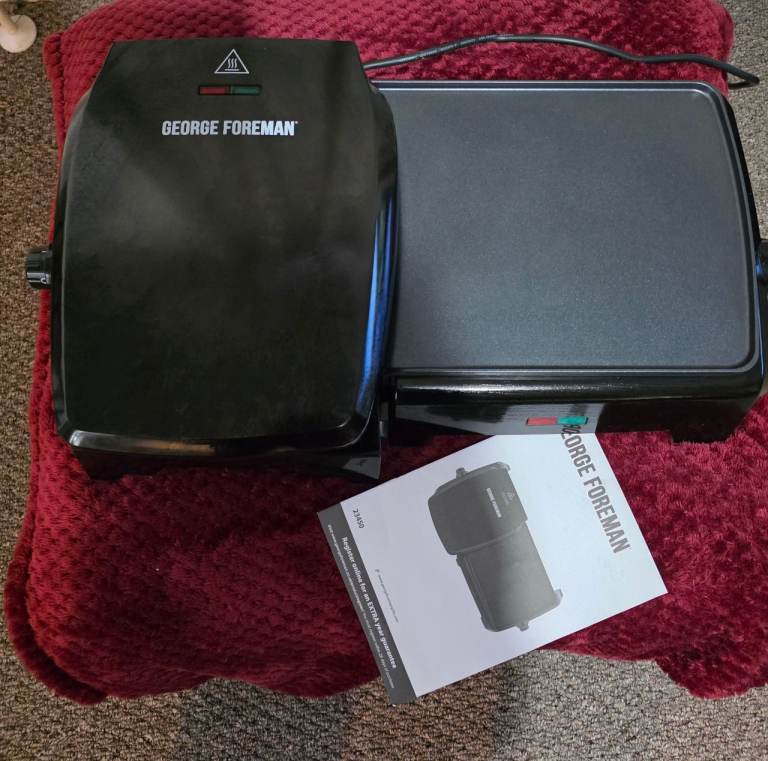 George Foreman Large Electric Grill & Griddle