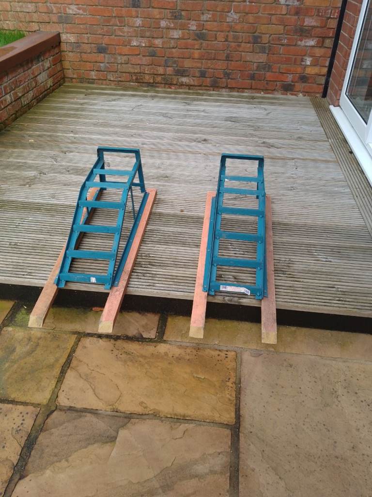 Set of car ramps 
