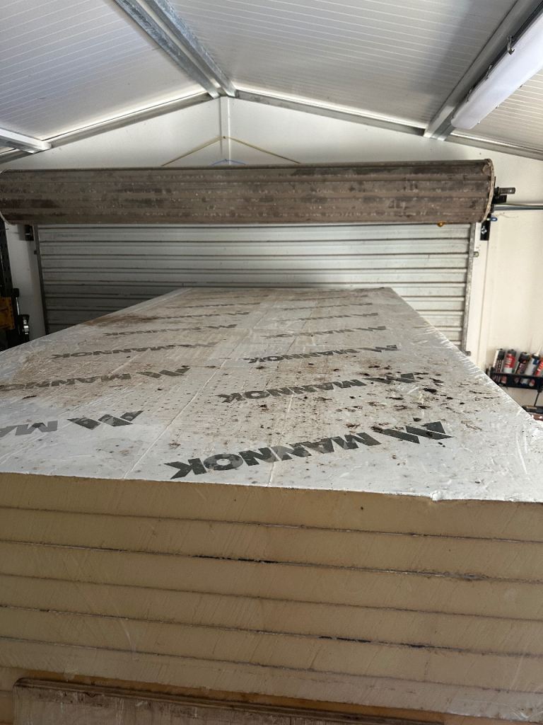 MANNOCK 50mm Insulation Boards – New, Unused
