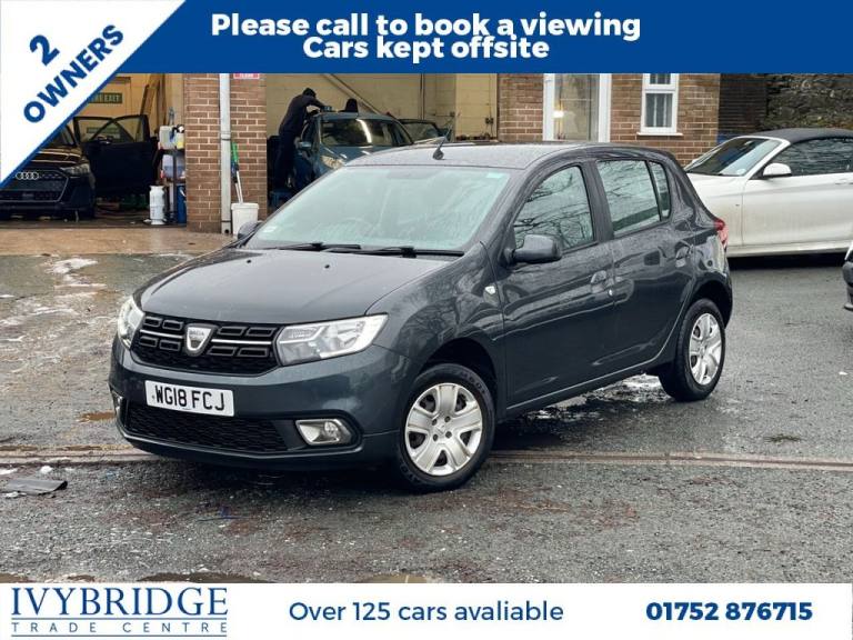 2018 18 DACIA SANDERO 1.0 SCE LAUREATE HATCHBACK 5DR PETROL MANUAL EURO 6 (75 PS